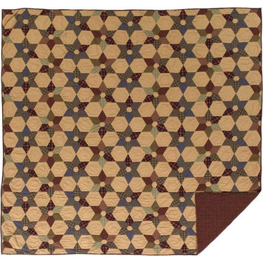 Tea Star Queen Quilt 94Wx94L VHC Brands - The Fox Decor
